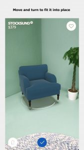 Furnishing your home with AR Furnishing your home with augmented reality