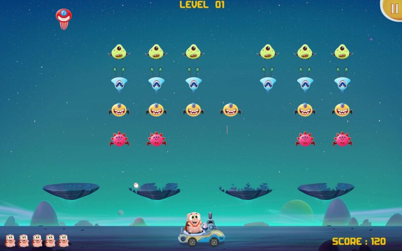 Gameplay from Coop Squad app