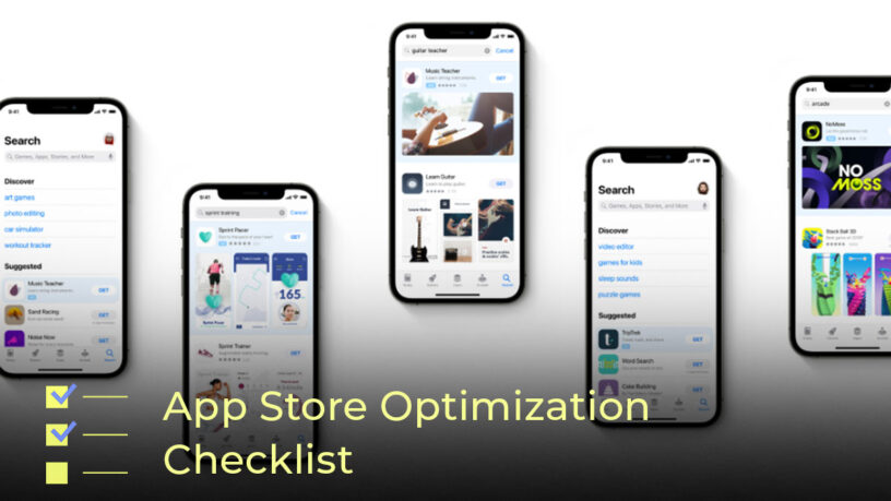 ASO Checklist App Store Images on iPhones