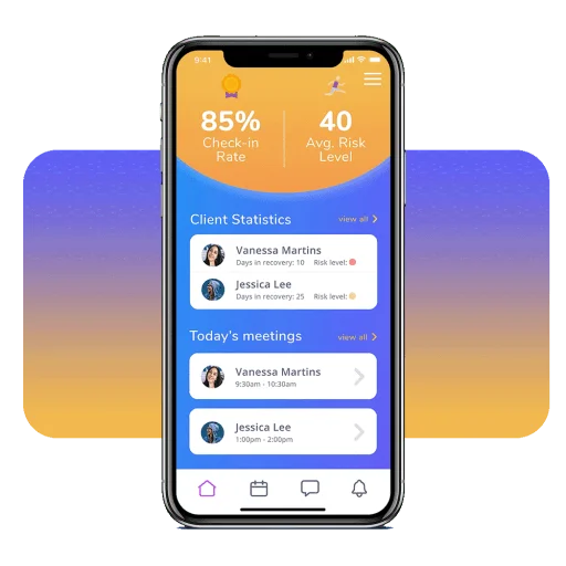 HereNow Provider The HereNow Provider app on iPhone