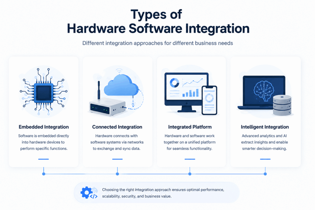 Types of Hardware Software Integration
