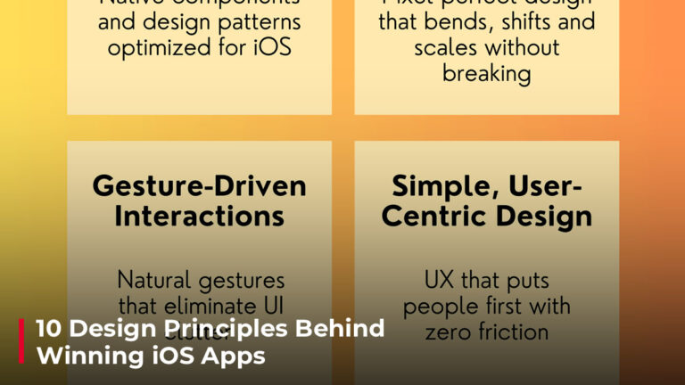 10 Design Principles Behind Winning iOS Apps