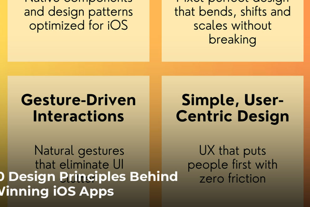 10 Design Principles Behind Winning iOS Apps