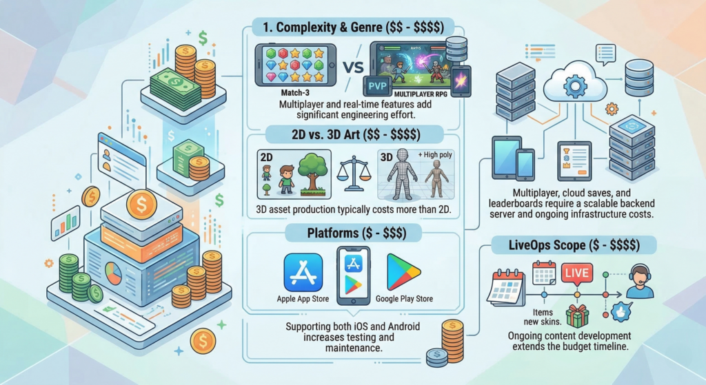 Mobile Game Development Cost.